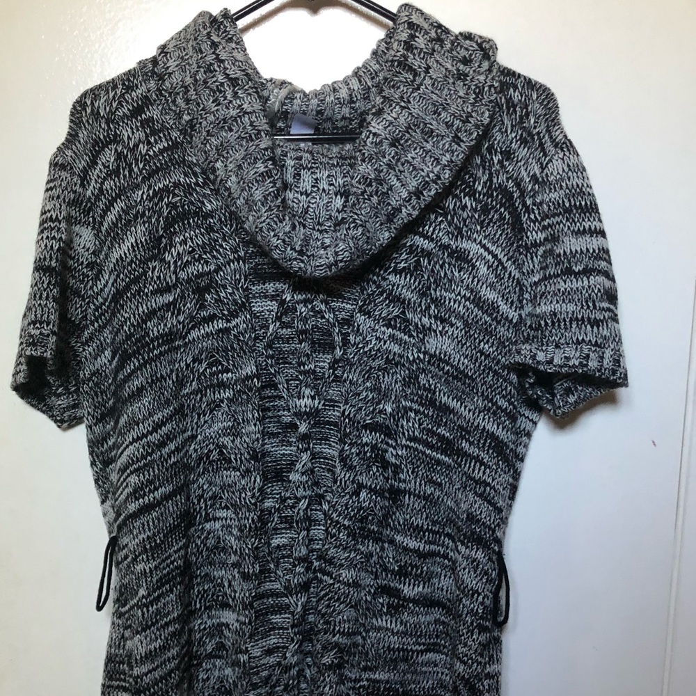 Cable Knit Turtle Neck dress